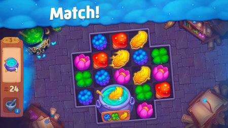 Spellmind: Match 3 Game 2.7.0 Para Hileli Mod Apk indir