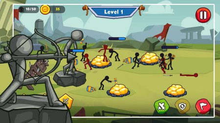 War of Stick Conquer Battle 1.0.8 Para Hileli Mod Apk indir