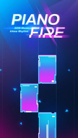 Piano Fire: Piano EDM Music 1.0.86 Kilitler Açık Hileli Mod Apk indir