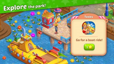 Matchland - Build Your Theme Park 1.10.2 Can Hileli Mod Apk indir