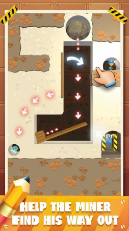 Mine Rescue 1.2.1 Para Hileli Mod Apk indir