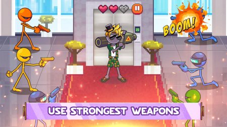 Gun Craft - Stickman Battle 1.0.0 Para Hileli Mod Apk indir