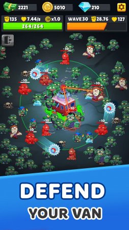 Zombie Van Idle Tower Defense 0.1.8 Para Hileli Mod Apk indir